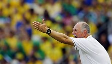 Brazilijos futbolo rinktinės treneris Luizas Felipe Scolari