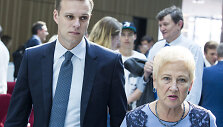 Gabrielius Landsbergis ir Irena Degutienė