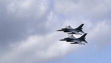 F-16 naikintuvai / IMAGO/Philip Reynaers / IMAGO/Photo News