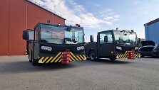 Lietuvos kariuomenės garaže &ndash; nauji orlaivių vilkikai