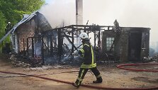 &Scaron;ilutės rajone užsiliepsnojo namas
