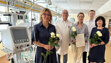 Klaipėdos Rotary klubas &bdquo;Aditė&ldquo; kartu su būriu bendraminčių padovanojo dirbtinį plaučių ventiliacijos aparatą ir laringoskopą.
