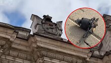 Dronas pataikė į Rusijos Belgorodo srities administracijos pastatą