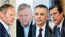Jonas Gudauskas, Kazys Starkevičius, Vytautas Bakas ir Vytautas Juozapaitis