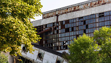 Panevėžio autokompresorių gamyklos teritorijoje