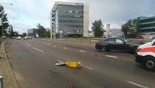 BMW avarija Vilniaus Ulonų gatvėje