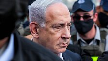  Benjaminas Netanyahu / RONEN ZVULUN / AFP