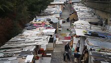 Romų savavali&scaron;kai užimta gatvelė Paryžiuje