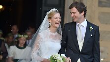 Belgijos princas Amedeo ir Elisabetta Maria Von Wolkenstein Rosboch