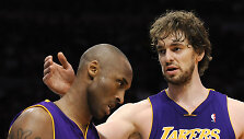 Kobe Bryantas ir Pau Gasolis