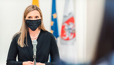 Vidaus reikalų ministrės A. Bilotaitės pristatymas