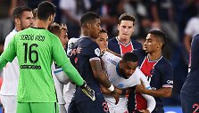 PSG ir &bdquo;Marseille&ldquo; futbolininkų susirėmimas