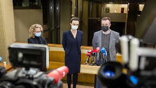 Au&scaron;rinė Armonaitė, Viktorija Čmilytė-Nielsen, Gabrielius Landsbergis