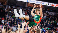 Mindaugas Kuzminskas atsisveikino su rinktine