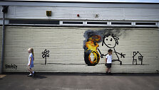 Banksy kūrinys Bristolyje