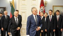 Gitanas Nausėda priima Vyriausybės narius