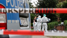 Vokietijos policija įvykio vietoje &Scaron;tadėje  / IBRAHIM OT / AFP