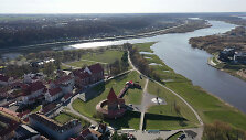 Neries žiotys &ndash; apytikrė Marienverderio pilies vieta. 2020 m. 