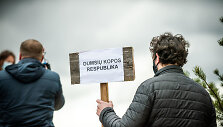 Protesto akcija &bdquo;Už Dumsių kopos i&scaron;saugojimą&ldquo;