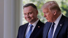Lenkijos prezidentas Andrzejus Duda ir JAV prezidentas Donaldas Trumpas
