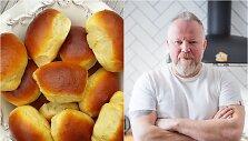 Vytaras Radzevičius ir jo keptos bandelės su la&scaron;inukais