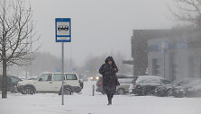 Sniegas kelyje Vilnius - Panevežys