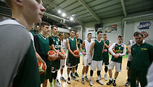 U18 rinktinės treniruotė