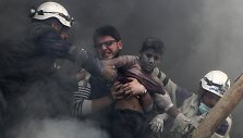 Nesaugių skeveldrinių bombų naudojamų Sirijos konflikto metu padariniai