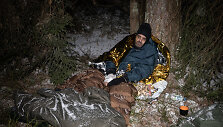 Kabelių užkardoje aptiktas migrantas i&scaron;vežtas į Druskininkų ligoninę