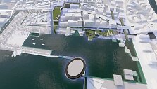 Viena i&scaron; vizijų, kaip turėtų vystytis vadinamasis Žiemos uostas Klaipėdoje.