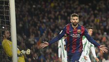 Gerradas Pique įmu&scaron;ė antrą savo įvartį čempionate