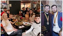 K&scaron;i&scaron;tofas ir Darju&scaron;as Lavrinovičiai su &scaron;eimomis