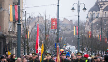 I&scaron;kilminga trijų Baltijos valstybių vėliavų pakėlimo ceremonija
