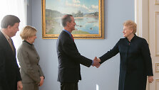 Makas Tornberis ir Dalia Grybauskaitė
