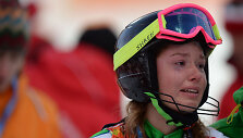 Ieva Janu&scaron;kevičiūtė po nevykusio starto Sočio olimpiadoje neslėpė apmaudo ir a&scaron;arų