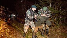 Nelegalų sulaikymo operacija Baltarusijos pasienyje