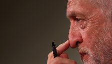 Jungtinės Karalystės Leiboristų partijos lyderis Jeremy Corbynas