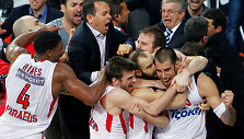 Pirėjo &bdquo;Olympiakos&ldquo; &scaron;venčia Eurolygos titulą