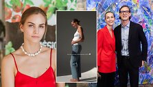 Julija Vosylė su vyru Arnu