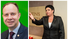 A.Verygos užregistruota įstatymo pataisa &scaron;okiravo LTOK prezidentę D.Gudzinevičiūtę.