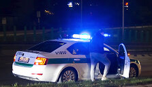 Akimirka i&scaron; vykusio policijos reido