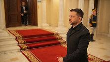 Volodymyras Zelenskis / MIHAI BARBU / AFP