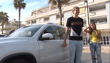 Mindaugas Kuzminskas su drauge Egle 