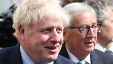 Borisas Johnsonas ir Jeanas-Claude'as Junckeris