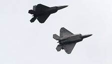 Lietuvos kariniame aerodrome - JAV naikintuvai &bdquo;F-22 Raptor&ldquo;