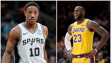 DeMaras DeRozanas ir LeBronas Jamesas