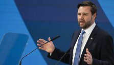 JAV viceprezidentas J. D. Vance'as / Matthias Schrader / AP