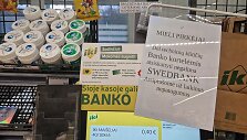 Prane&scaron;imas parduotuvėje