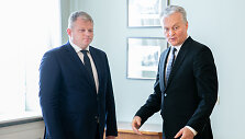 Andrius Palionis ir Gitanas Nausėda