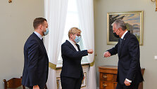 Gabrielius Landsbergis, Ingrida &Scaron;imonytė, Gitanas Nausėda